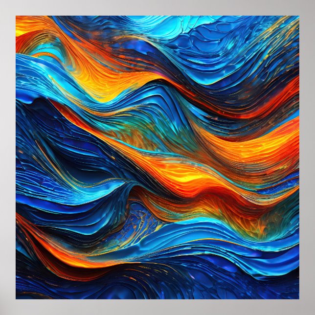 Ocean Lava "Pyroquatic" Poster (Front)