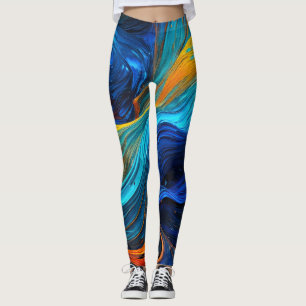Ocean Lava "Tempestial"  Leggings