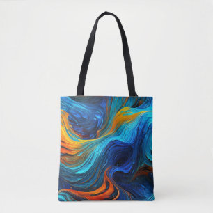 Ocean Lava "Tempestial" Tote Bag