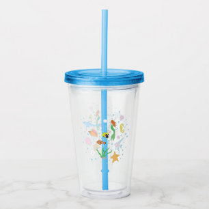 Ocean Life Acrylic Tumbler
