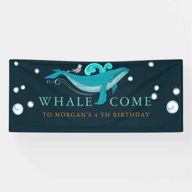 Ocean Life | Birthday Banner (Horizontal)