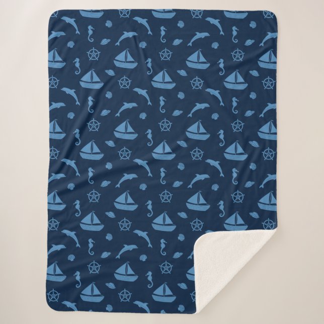 ocean life blanket (Front)