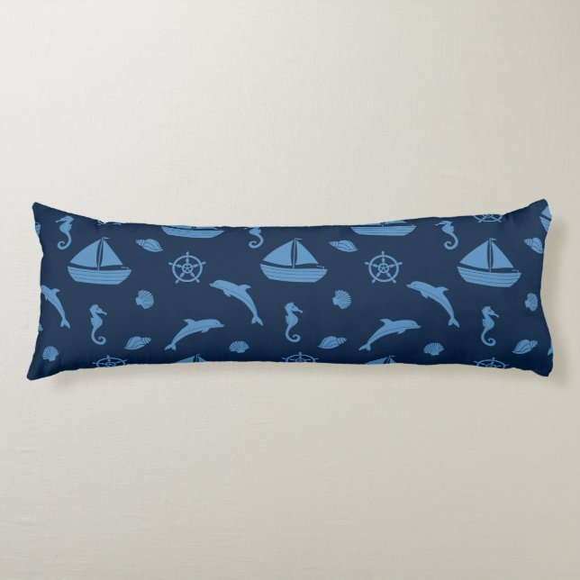 ocean life body pillow (Front)