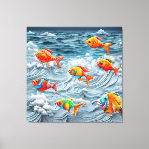 Ocean Life Canvas Print