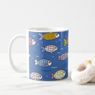 ocean life coffee mug