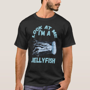 Ocean Life Jellyfish Underwater Captain Fish T-Shirt