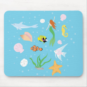 Ocean Life Mouse Mat