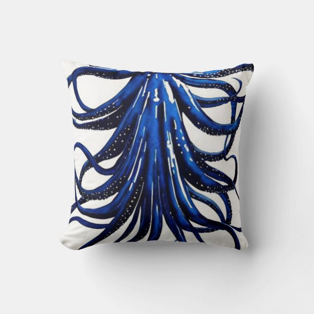 Ocean life octopus cushion (Front)