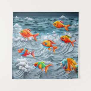 Ocean Life Tapestry