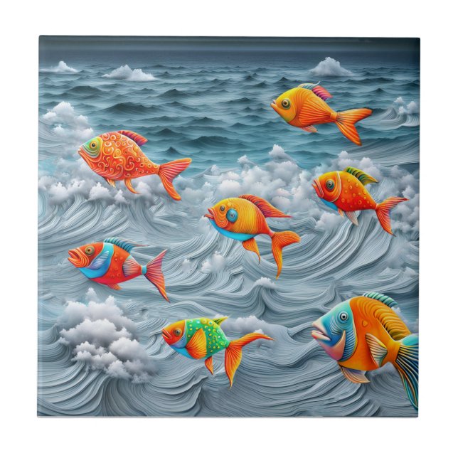 Ocean Life Tile (Front)