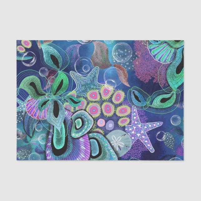 Ocean Life Tissue Paper (Front)