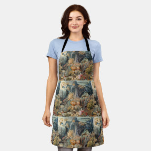 Ocean Life, Under the Sea, Marine Life Apron
