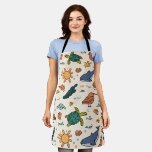 Ocean Light All-Over Print Apron Gift