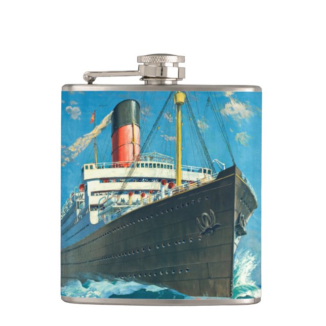 OCEAN LINER HIP FLASK (Front)