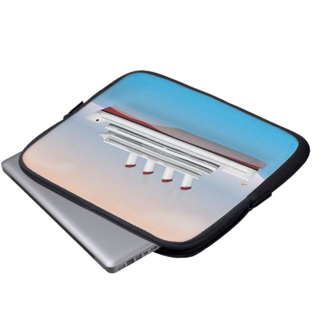Ocean Liner Laptop Sleeve (Front Bottom)