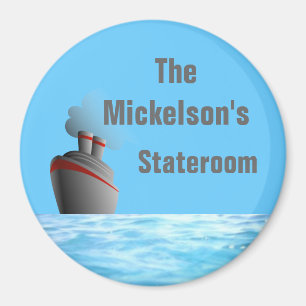 Ocean Liner Sm. Stateroom Door Marker Magnet