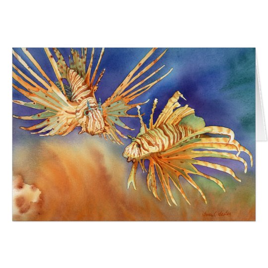 Ocean Lions Card