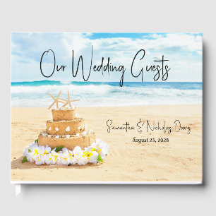 Ocean Love Beach Wedding  Guest Book
