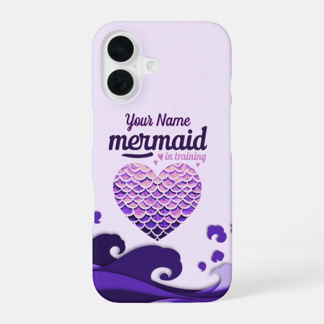 Ocean Love iPhone 16 Case (Back)