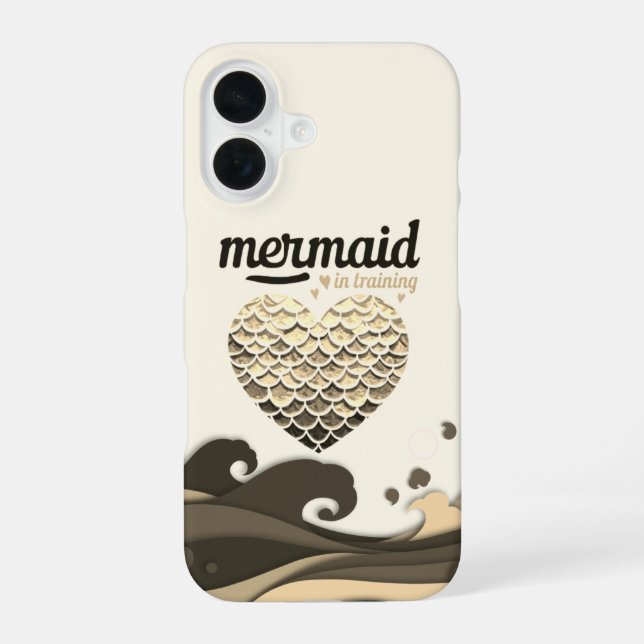 Ocean Love iPhone 16 Case (Back)