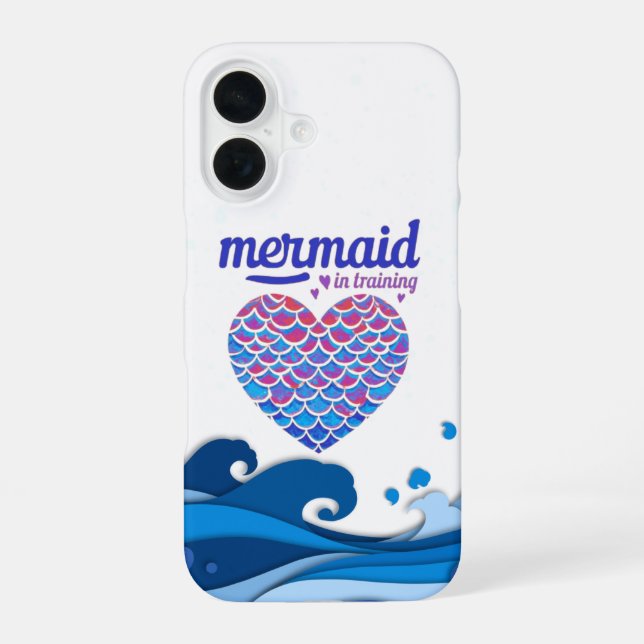 Ocean Love iPhone 16 Case (Back)
