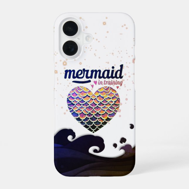 Ocean Love iPhone 16 Case (Back)