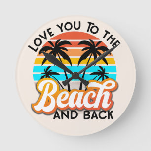 Ocean Lover Gift Wall Clock