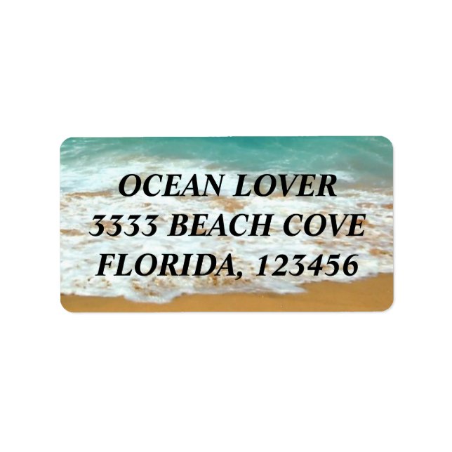 OCEAN LOVER LABEL (Front)