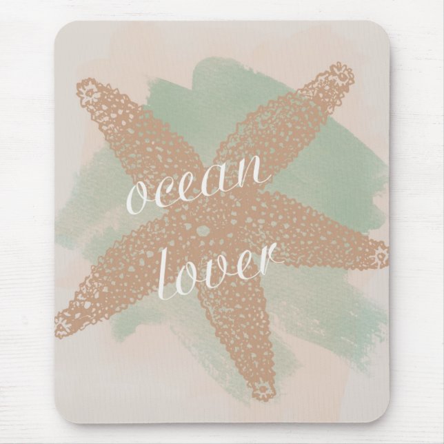 Ocean Lover Mouse Mat (Front)