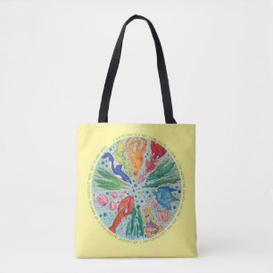 Ocean Lover's Mandala Tote