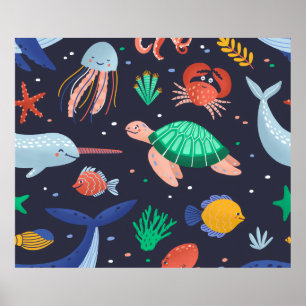 Ocean Lovers Poster