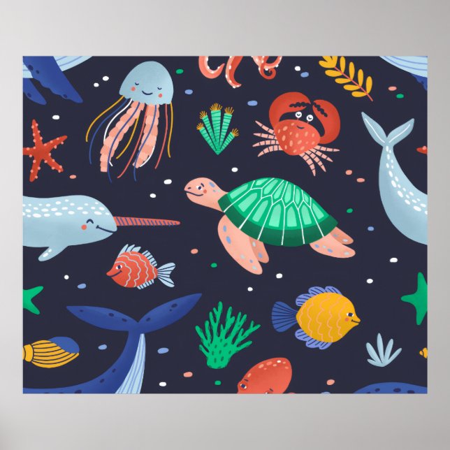 Ocean Lovers Poster (Front)