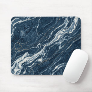 Ocean Marble Pattern Modern Elegant Style Mouse Mat