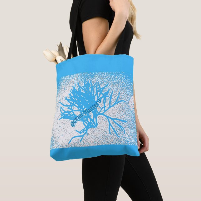 Ocean Matters- Arctic Full Colour Tote Bag (Close Up)