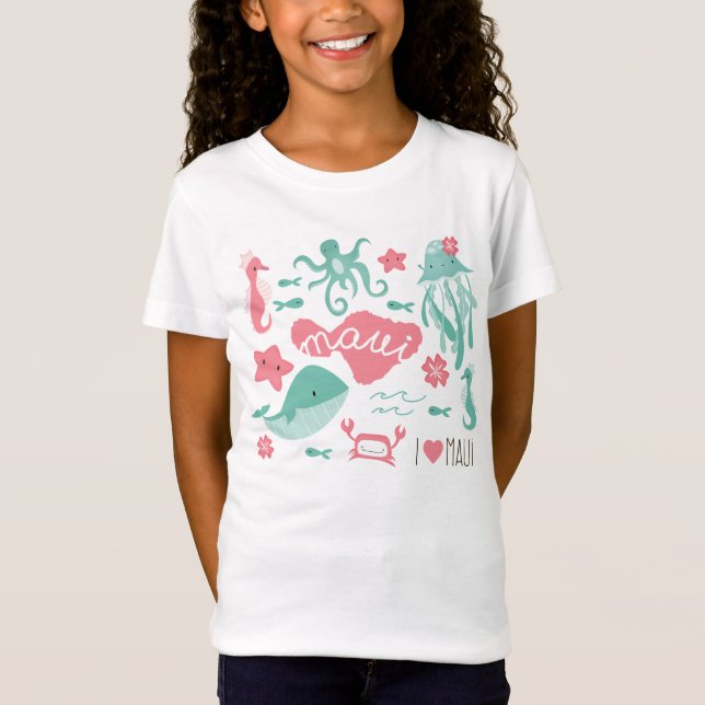 "Ocean Maui" T-Shirt (Front)
