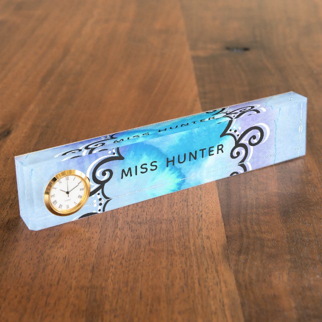 Ocean Medallion Nameplate (Side)