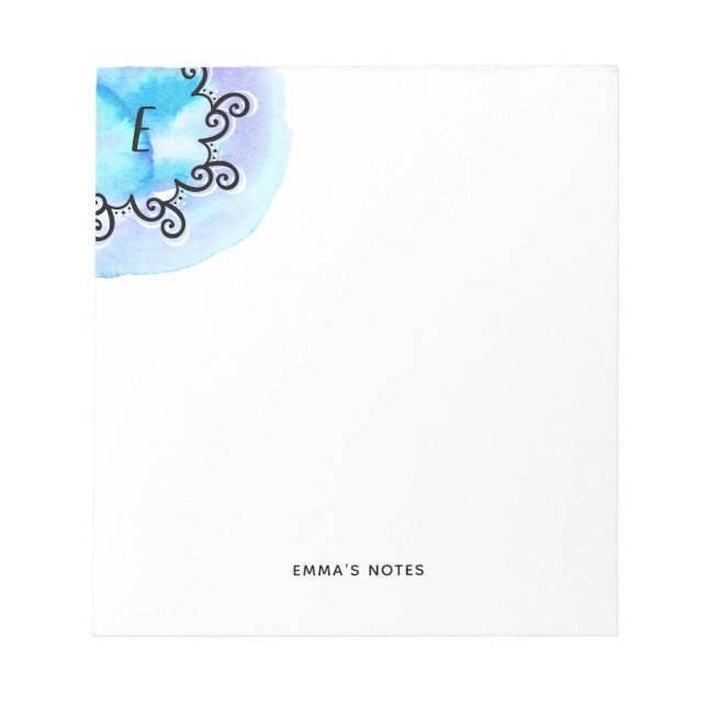 Ocean Medallion Notepad (Front)