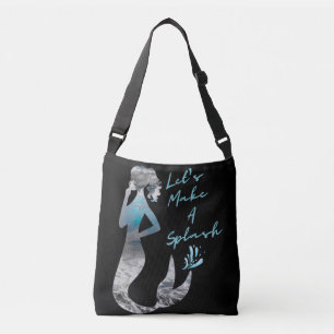 Ocean Mermaid Let's Make A Splash Crossbody Bag