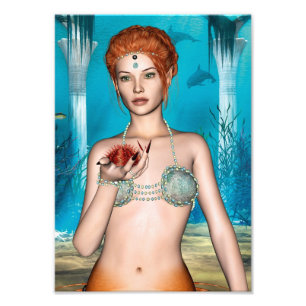Ocean Mermaid Photo Print
