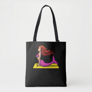 Ocean Mermaid Zen Yoga Workout Magical Tote Bag