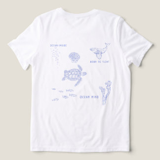 Ocean Mind – Born to Float Tri-Blend Shirt
