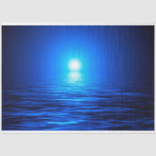 Ocean Moonlight Decoupage Tissue Paper