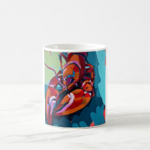 Ocean Motion - Crimson Claws Coffee Mug