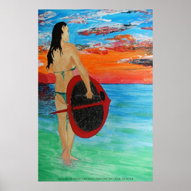 Ocean motion poster (Front)