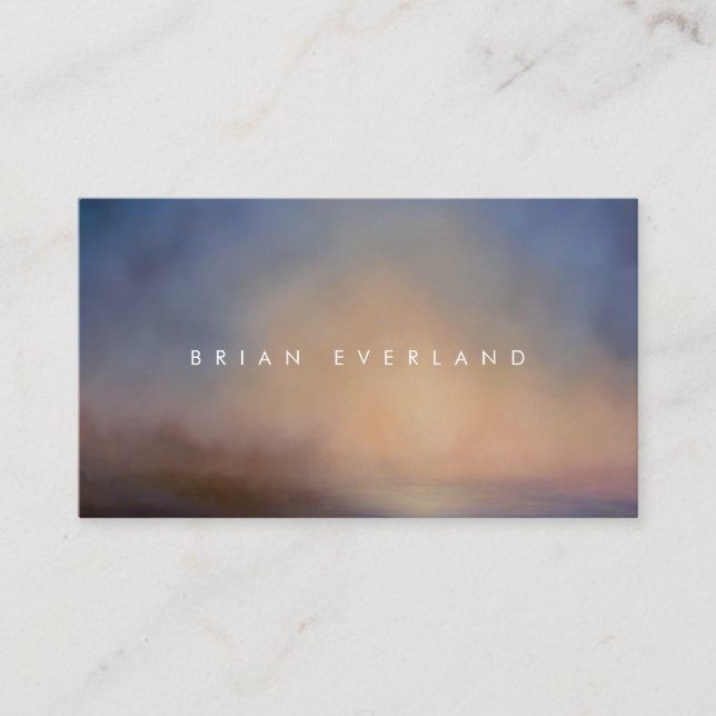 Ocean Mystery Contact Profile Appointment Card (Front)