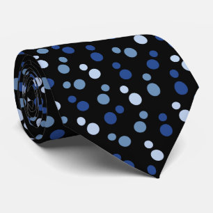 Ocean Nautical Theme Blue Black Tie