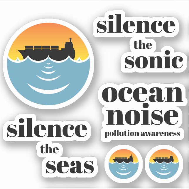 ocean noise pollution 4 pack (Front)