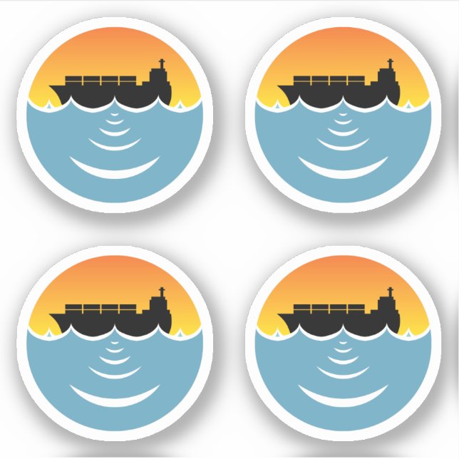 ocean noise pollution 4 pack (Front)