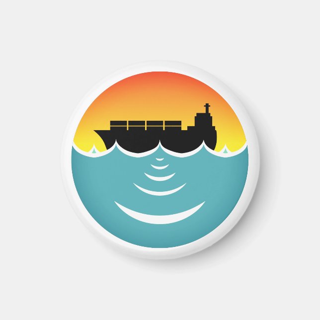 ocean noise pollution magnet (Front)