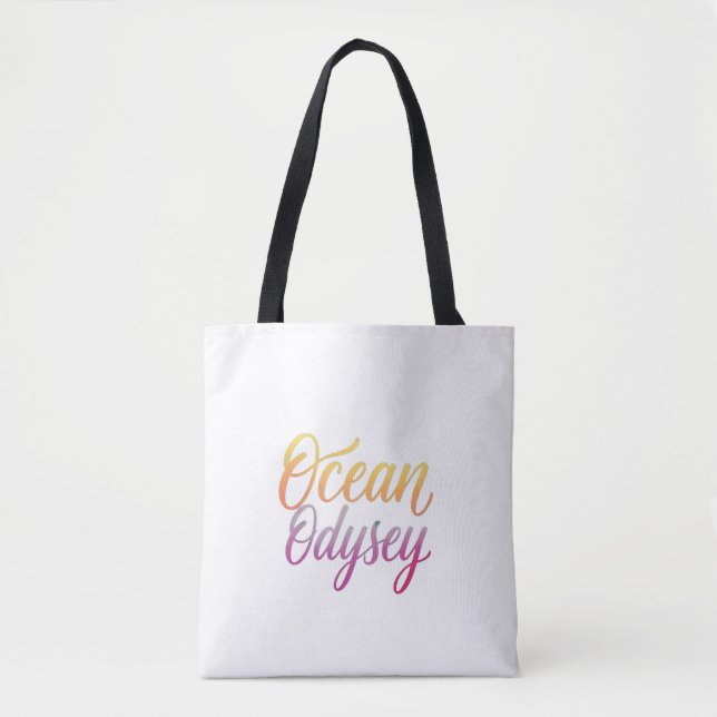 Ocean odyssey  tote bag (Front)